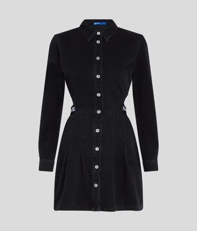 Kl Jeans Klj Denim Cutout Dress
