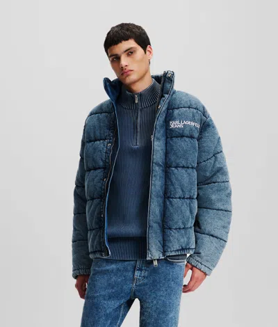 Kl Jeans Klj Denim Puffer Jacket