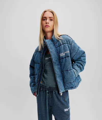 Kl Jeans Klj Denim Puffer Jacket