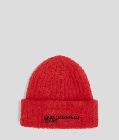 Kl Jeans Klj Fluffy Beanie