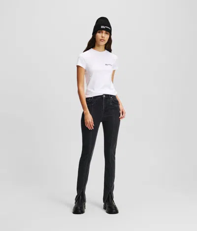 Kl Jeans Klj High-rise Split-hem Skinny Jeans