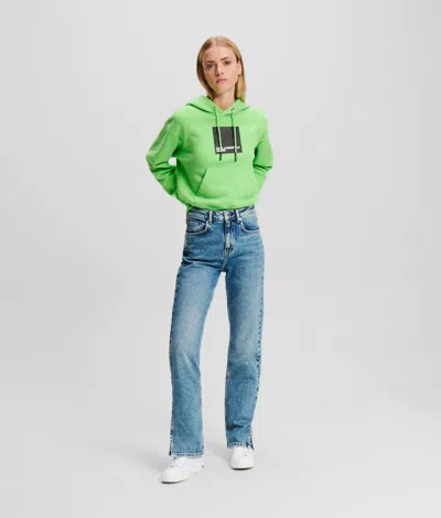 Kl Jeans Klj High-rise Split-hem Straight Jeans