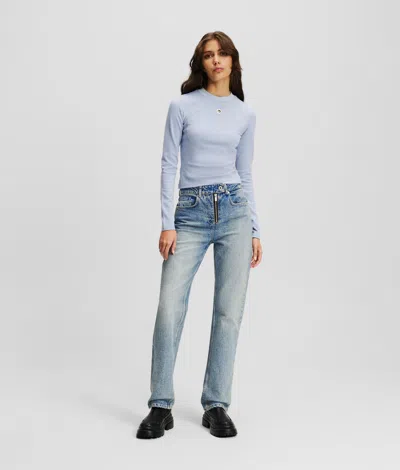 Kl Jeans Klj High-rise Zip-fly Straight Jeans