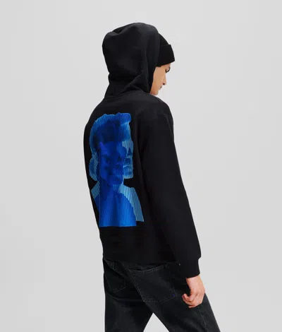 Kl Jeans Klj Karl Print Hoodie