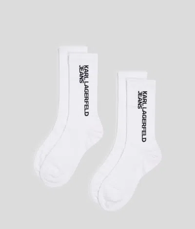 Kl Jeans Klj Logo Socks – 2 Pack