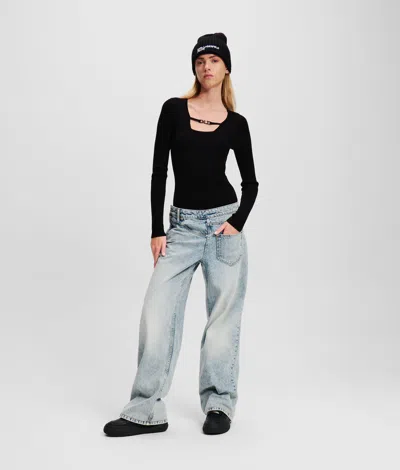 Kl Jeans Klj Twisted Mid-rise Relaxed Jeans