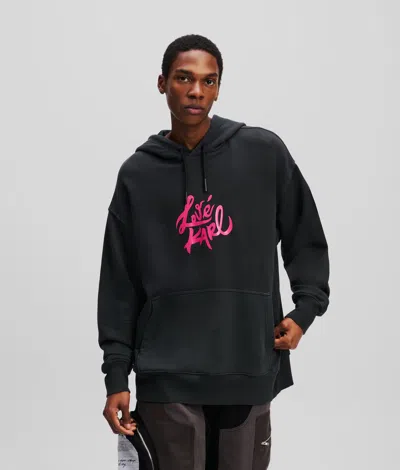 Kl Jeans Klj X Atelier Reservé Hoodie In Black
