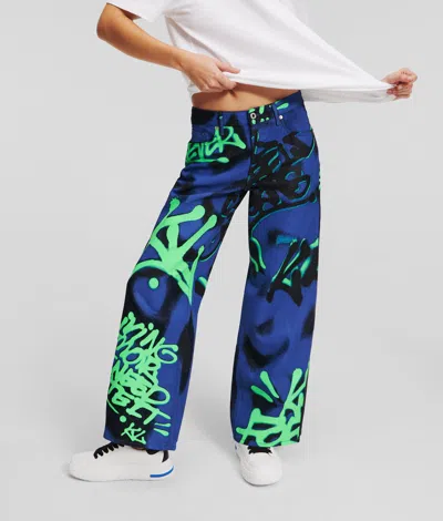 Kl Jeans Klj X Crapule2000 Mid-rise Relaxed Jeans