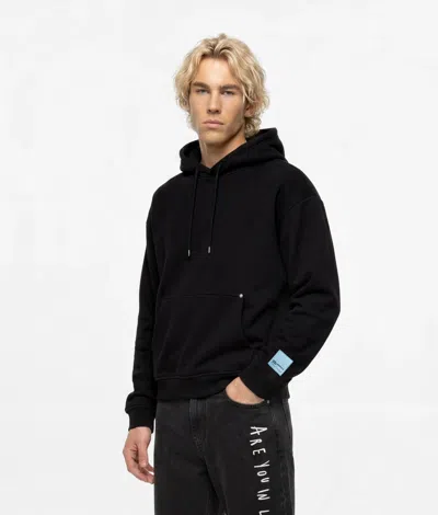 Kl Jeans Klj X Pietro Terzini Boxy Pocket Hoodie In Black