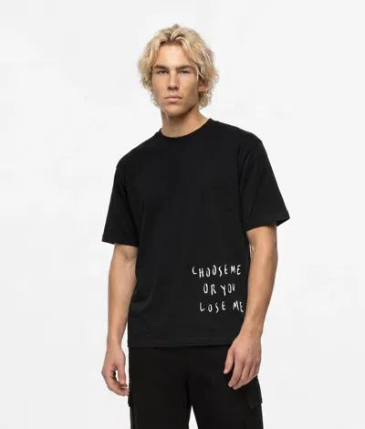 Kl Jeans Klj X Pietro Terzini Boxy T-shirt In Black