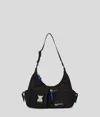 Kl Jeans Klj Street Schultertasche Aus Nylon In Black