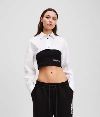 Kl Jeans Layered Shirt
