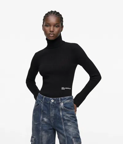 Kl Jeans Lightweight Rollneck Sweater