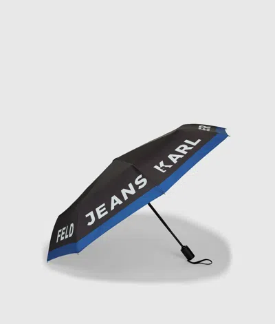 Kl Jeans Logo Umbrella In Noir