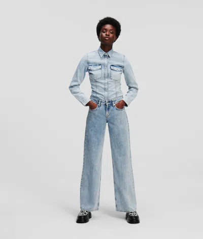 Kl Jeans Low-rise Loose Jeans