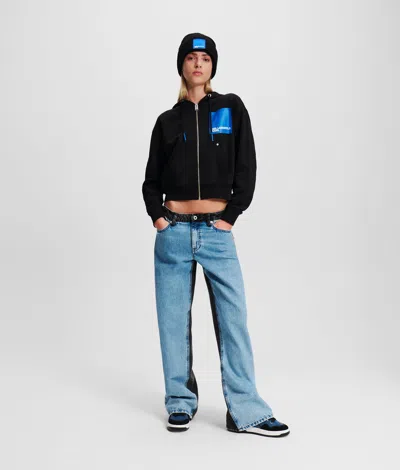 Kl Jeans Mid-rise Relaxed Blocked Jeans