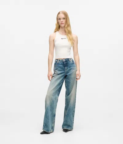 Kl Jeans Mid-rise Relaxed Jeans In Blue