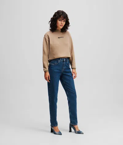 Kl Jeans Mom Jeans In Blue