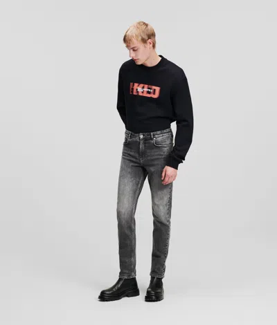 Kl Jeans Monogram Slim Denim