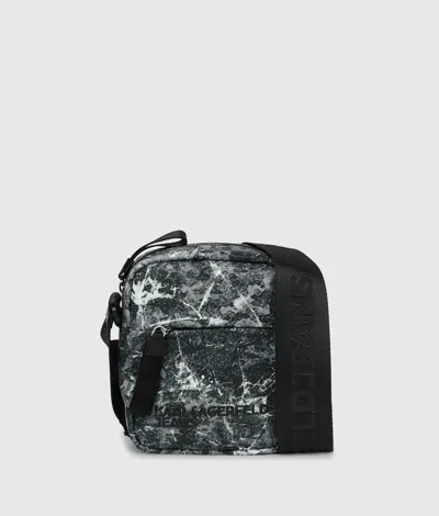 Kl Jeans Sac À Bandoulière En Nylon À Imprimé Graffiti In Impression Intégrale Glacée