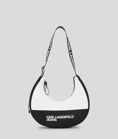 Kl Jeans Nylon Moon Shoulder Bag