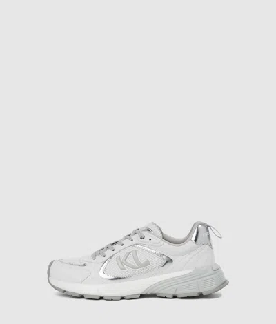 Kl Jeans Orion Monogram Sneakers In White