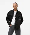 Kl Jeans Overshirt In Black