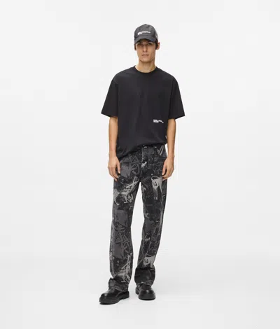 Kl Jeans Paint-effect Relaxed Jeans