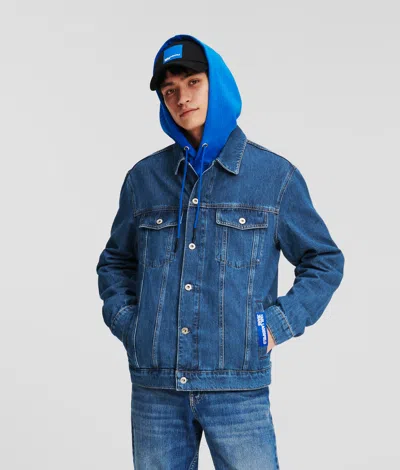 Kl Jeans Regular-fit Denim Jacket In Blue