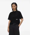 Kl Jeans Relaxed Gradient Logo T-shirt In Black
