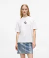 Kl Jeans Regular-fit Monogram T-shirt In White