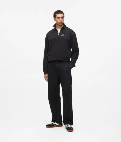 Kl Jeans Relaxed Chino Pants In Black