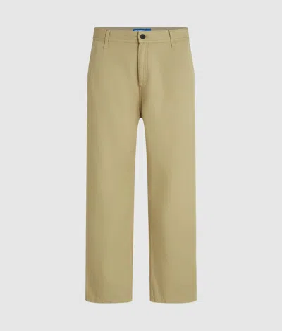 Kl Jeans Relaxed Chino Pants In Neutral