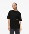 Kl Jeans Relaxed Gradient Logo T-shirt In Black