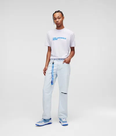 Kl Jeans Relaxed Ripped Jeans