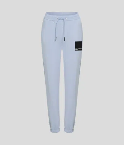 Kl Jeans Relaxed Sweatpants In Purple