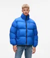 Kl Jeans Reversible Puffer Jacket In Blue