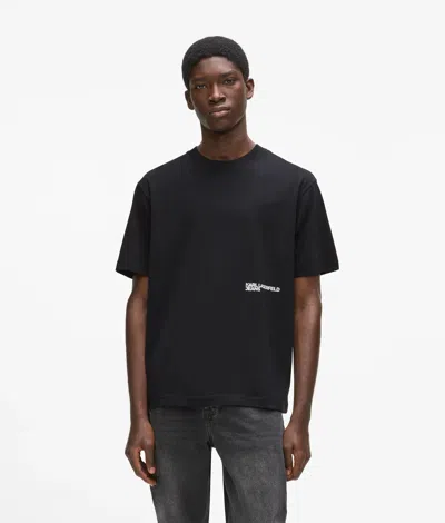Kl Jeans Rule Breaking T-shirt In Black