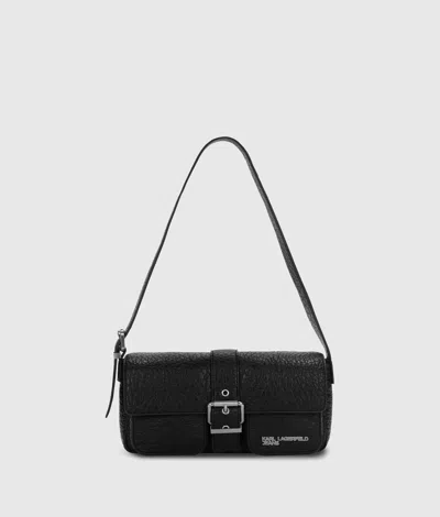 Kl Jeans Sac Porté Épaule À Boucle City In Noir