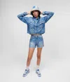 Kl Jeans Sequinned Denim Shorts