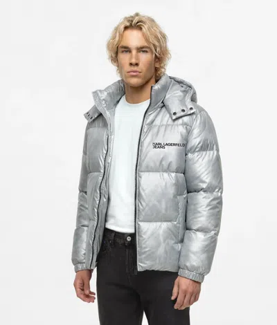 Kl Jeans Shiny Puffer Jacket