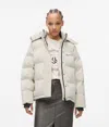 Kl Jeans Shiny Puffer Jacket In Gray