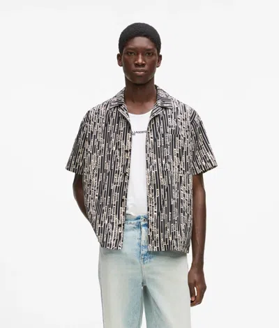 Kl Jeans Short-sleeved Logo Print Shirt