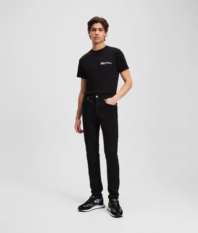 Kl Jeans Skinny Jeans In Black