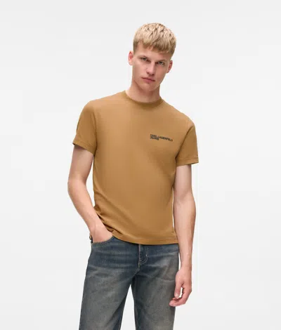 Kl Jeans Slim-fit T-shirt In Brown