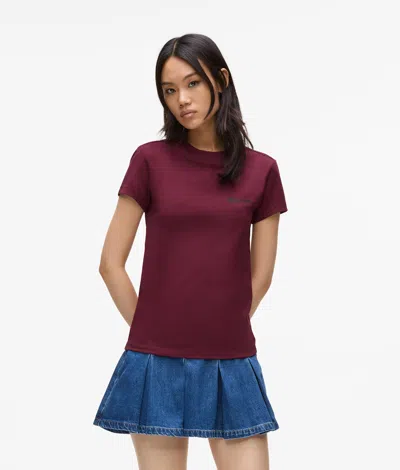 Kl Jeans Slim-fit T-shirt In Brown