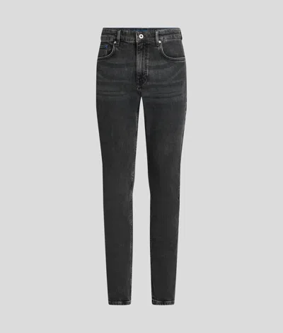 Kl Jeans Slim Jeans In Gray