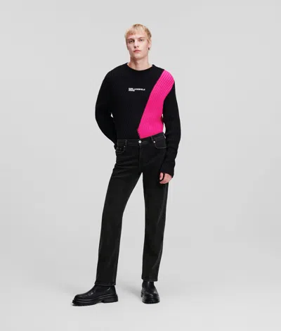 Kl Jeans Straight Jeans In Black