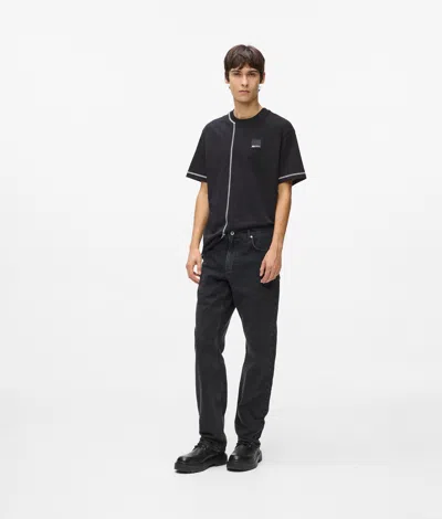 Kl Jeans Straight Jeans In Black