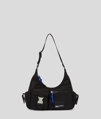 Kl Jeans Street Nylon Shoulder Bag